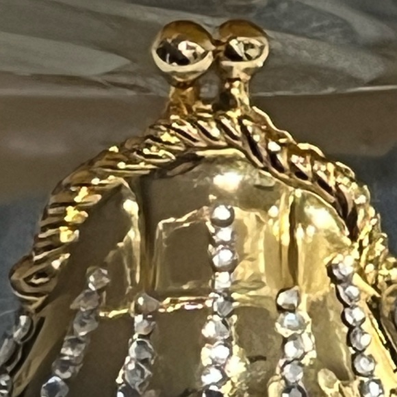 JUDITH LEIBER Swarovski Crystal Mini Purse Pill Case - Picture 11 of 16